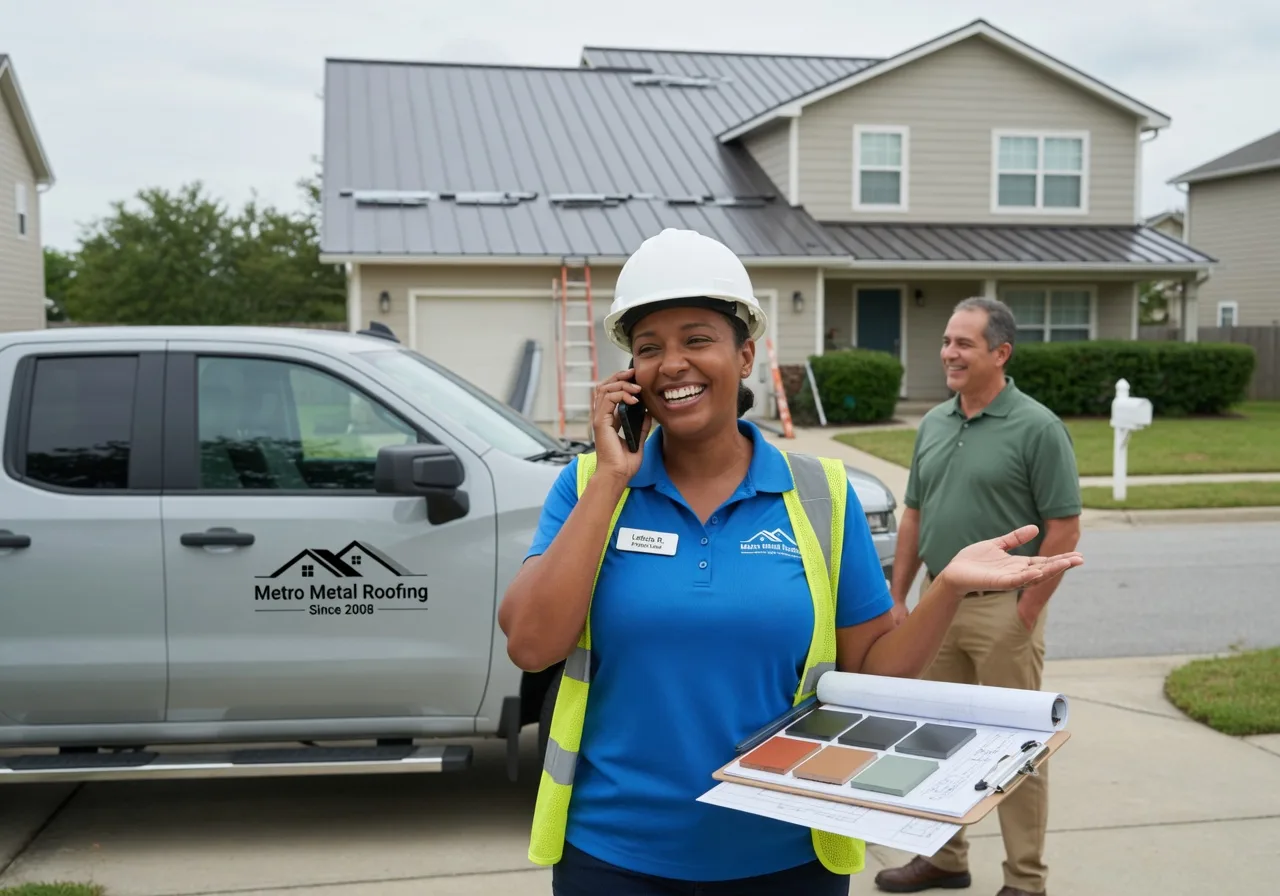 Storm Damage Metal Roof Repair in Coalville, UT